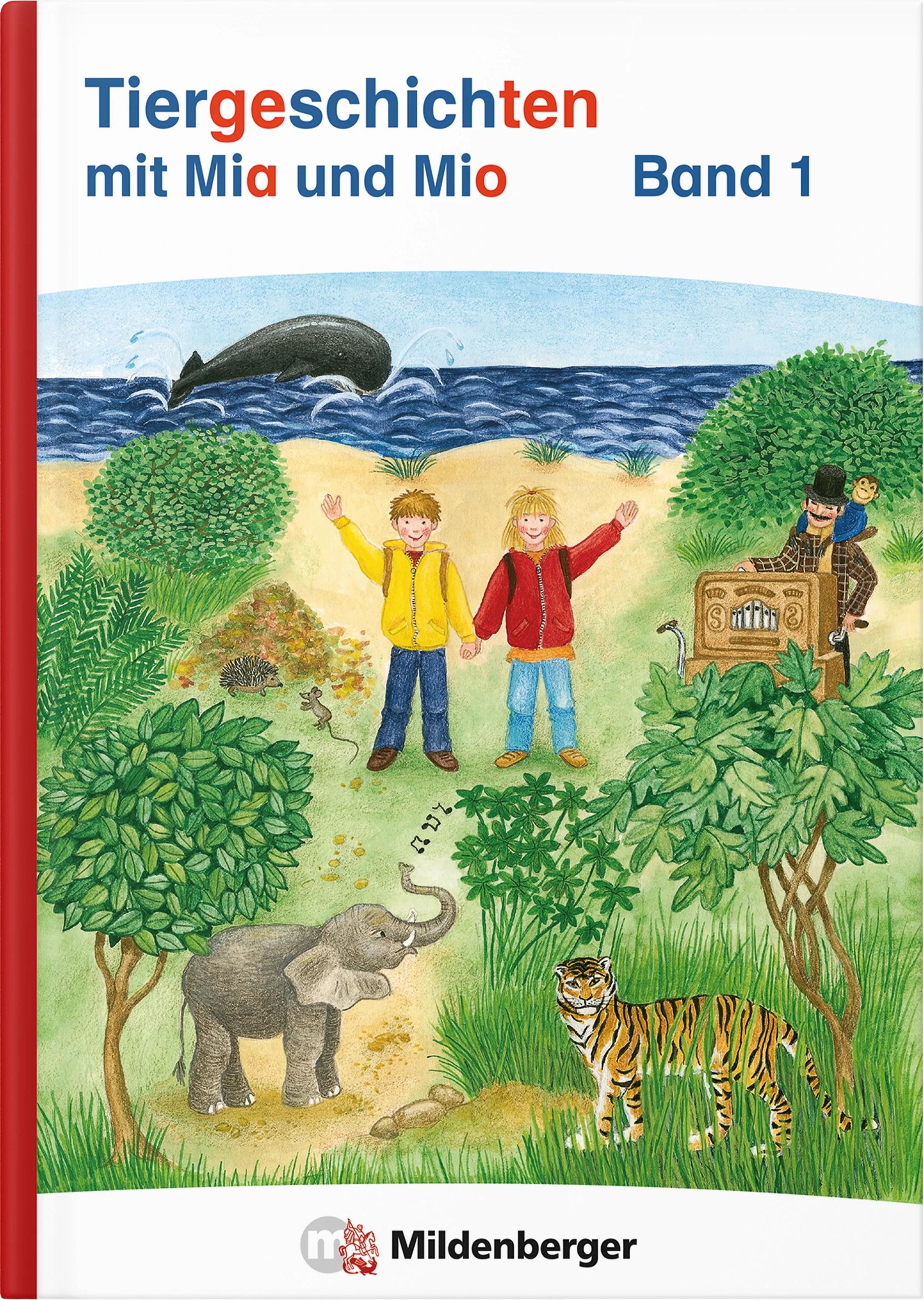 Vorderes Coverbild Tiergeschichten mit Mia und Mio Neubearbeitung - Band 1