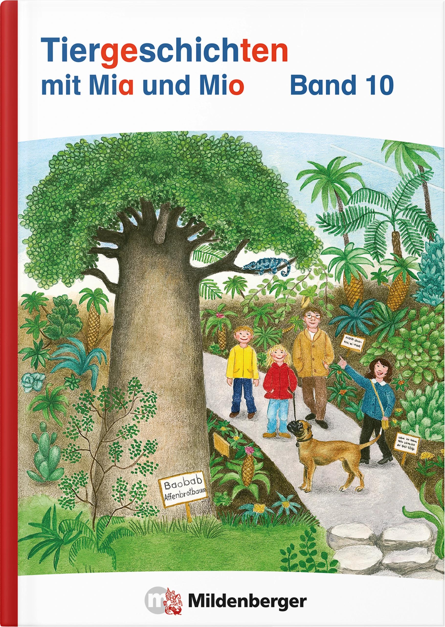 Vorderes Coverbild Tiergeschichten mit Mia und Mio Neubearbeitung - Band 10