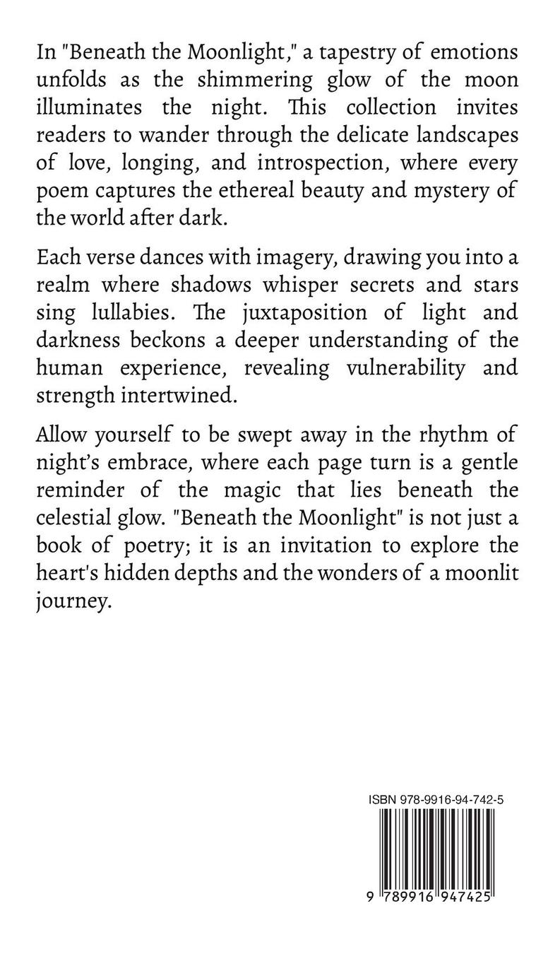 Rückseitencover Beneath the Moonlight