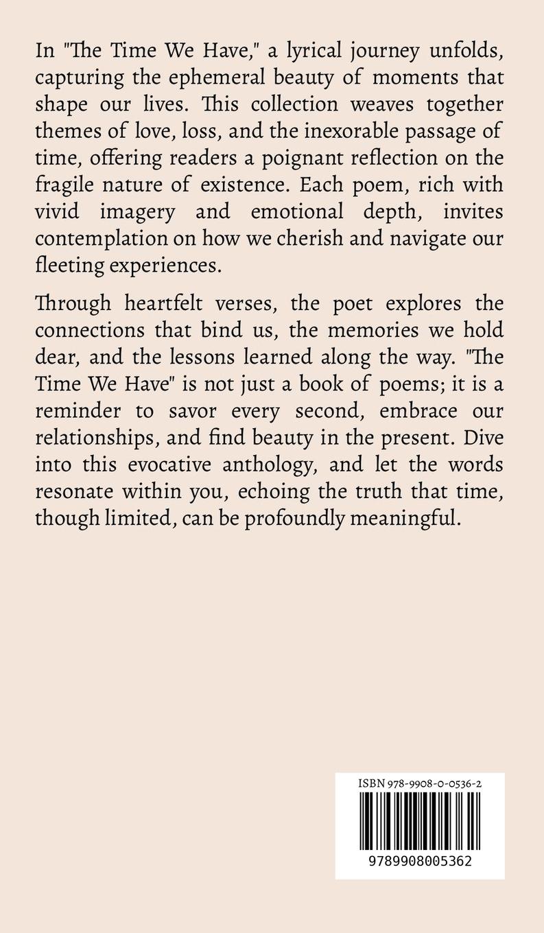 Rückseitencover The Time We Have