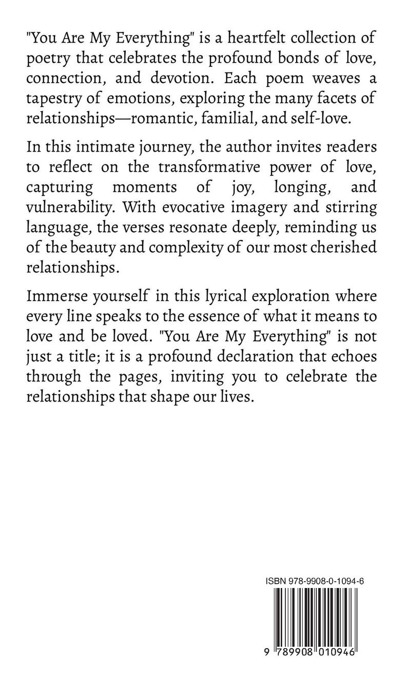 Rückseitencover You Are My Everything