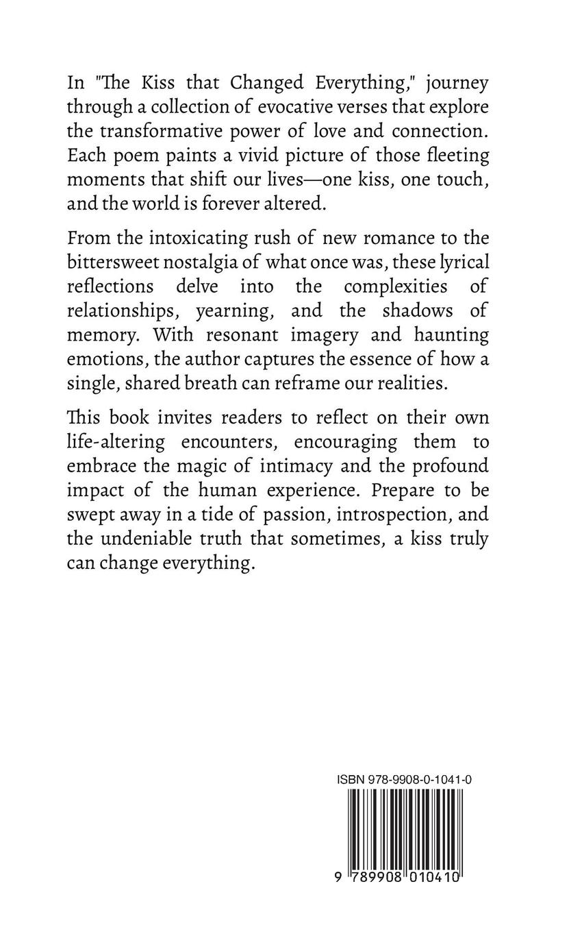 Rückseitencover The Kiss that Changed Everything