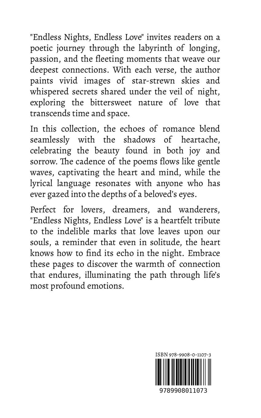 Rückseitencover Endless Nights, Endless Love