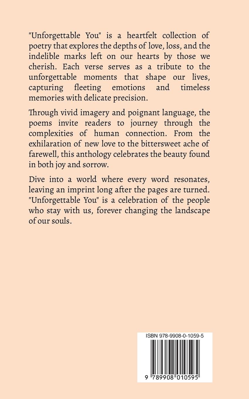 Rückseitencover Unforgettable You