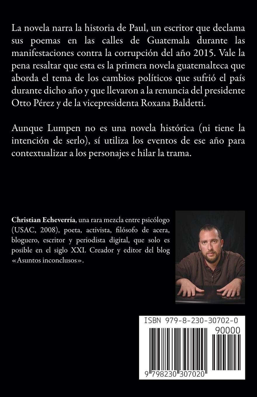 Rückseitencover Lumpen o el triunfo de Narcisco