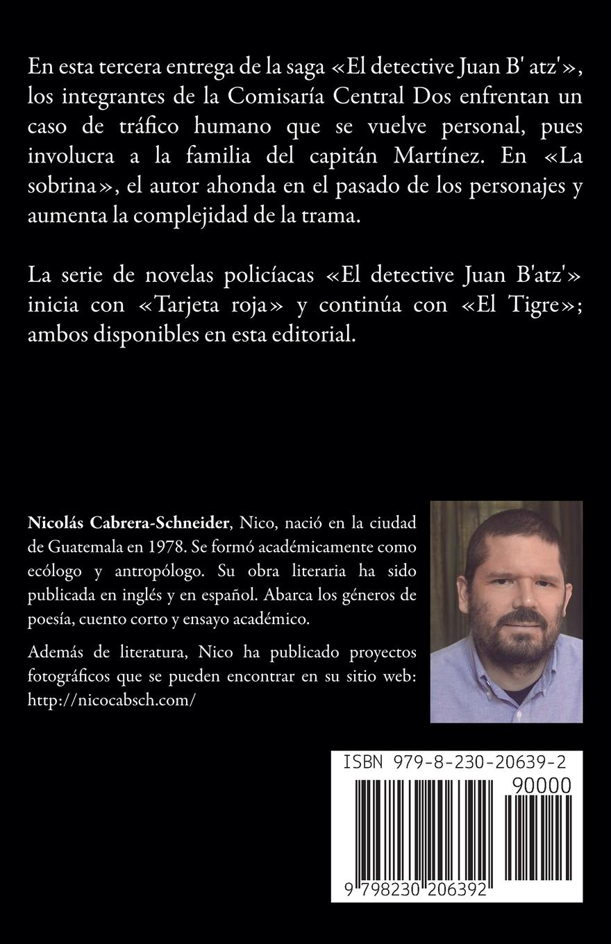 Rückseitencover El detective Juan B'atz'