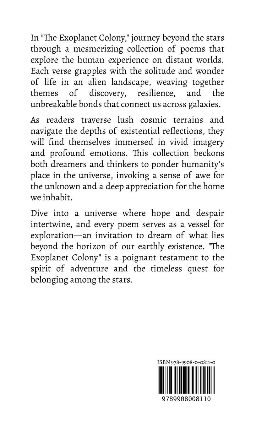 Rückseitencover The Exoplanet Colony