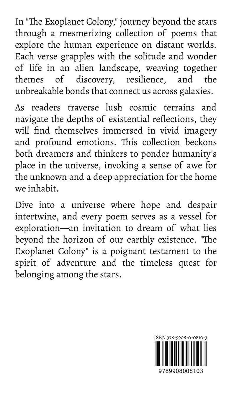 Rückseitencover The Exoplanet Colony