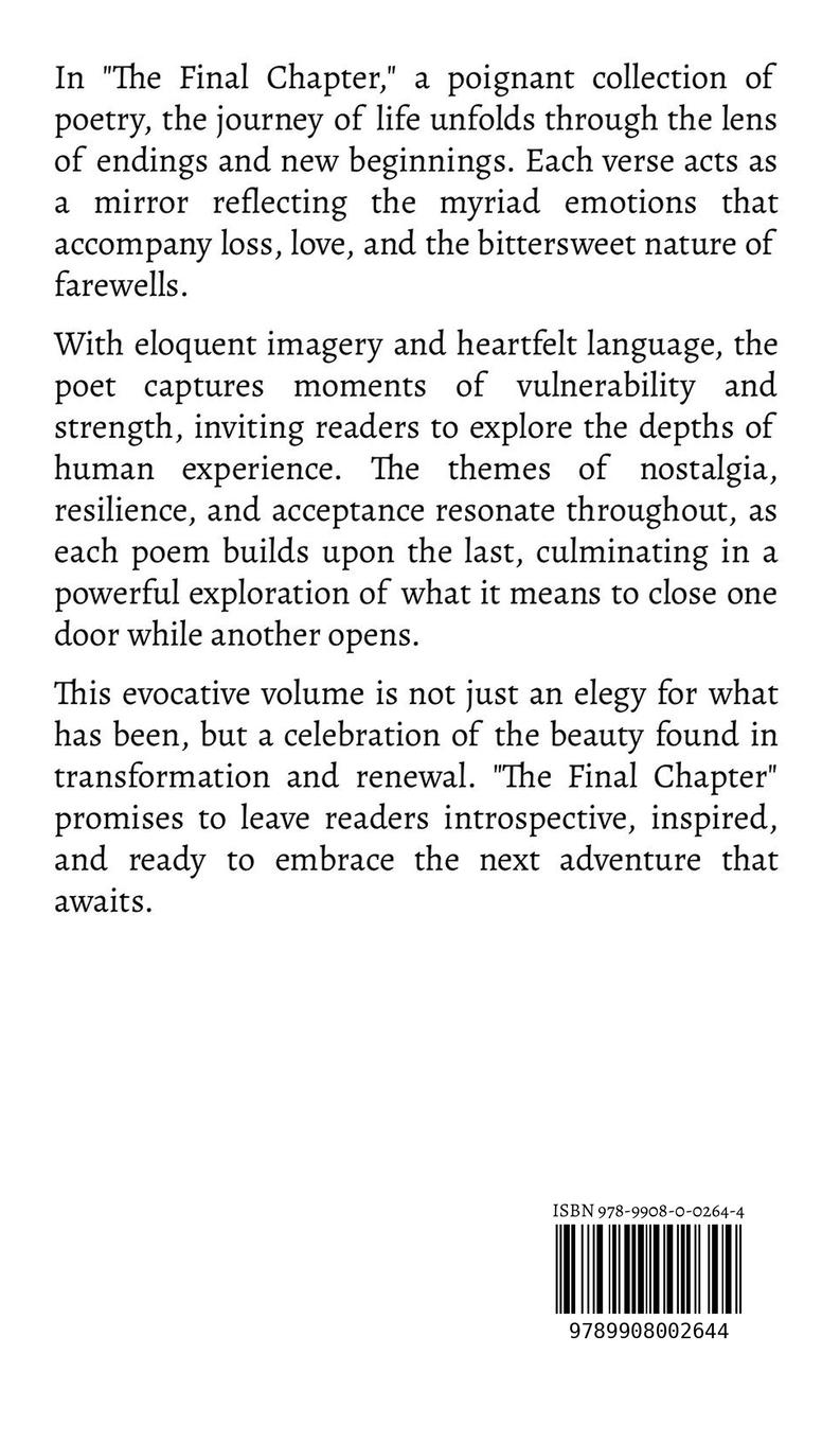 Rückseitencover The Final Chapter