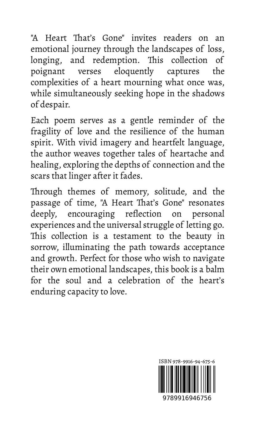 Rückseitencover A Heart That's Gone