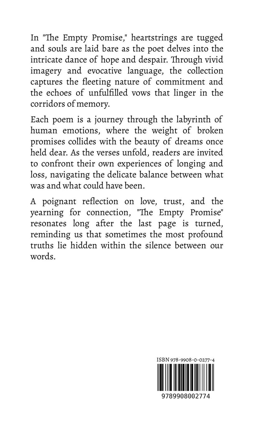 Rückseitencover The Empty Promise