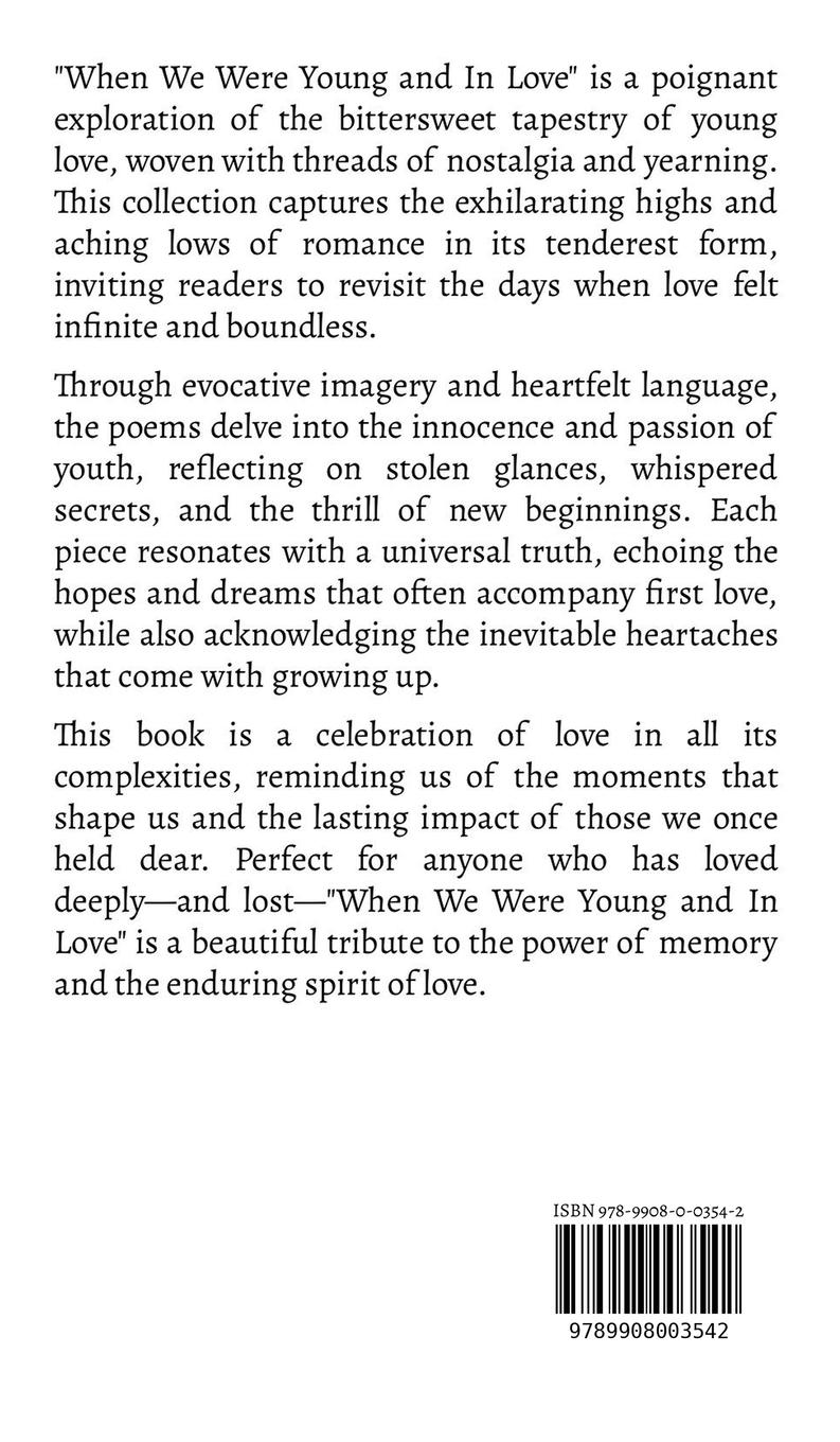 Rückseitencover When We Were Young and In Love