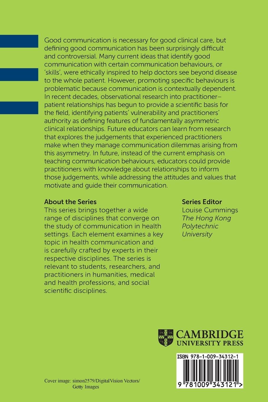 Rückseitencover Clinical Communication