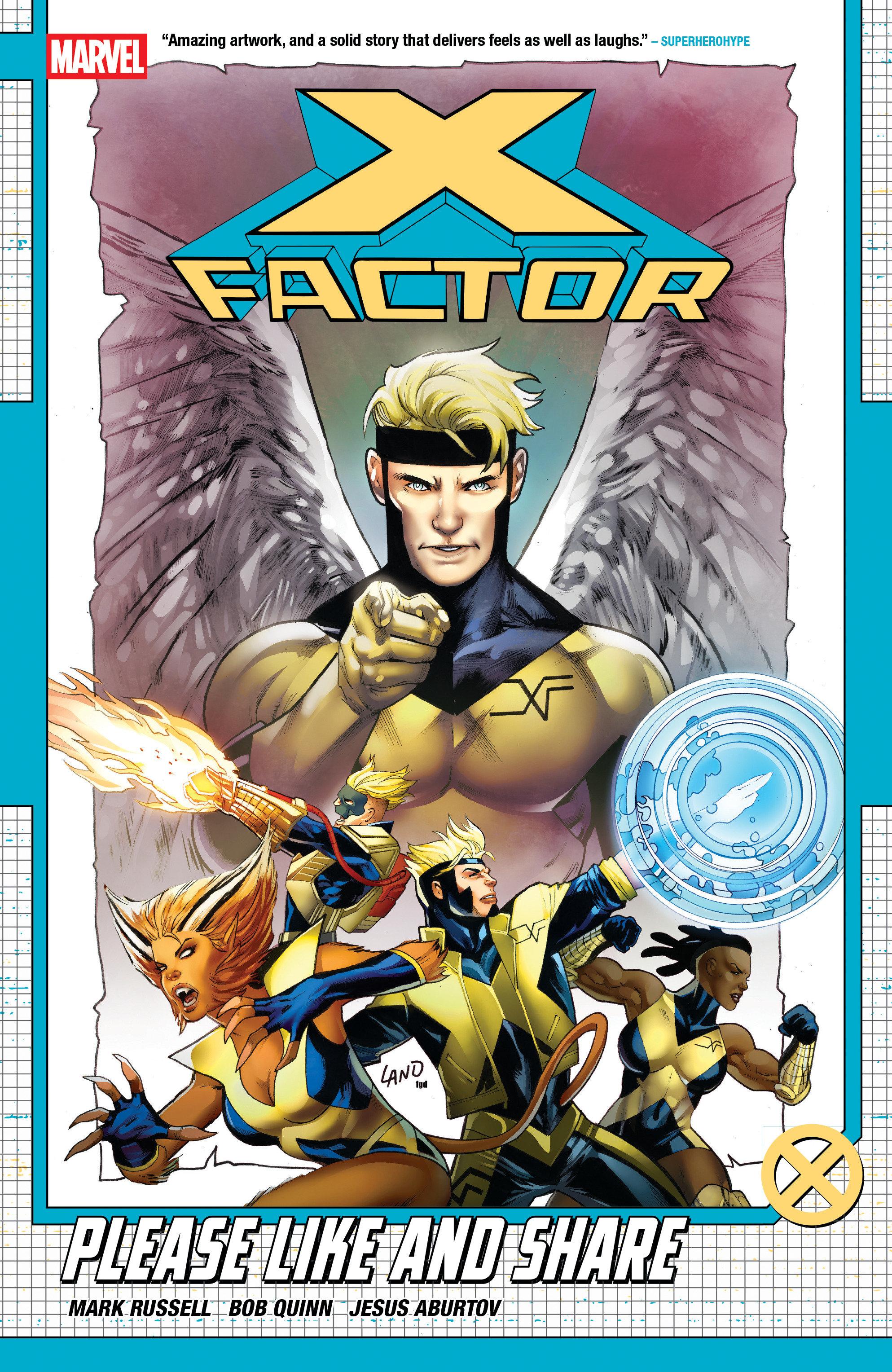 Vorderes Coverbild X-Factor Vol. 1: Place Like Share