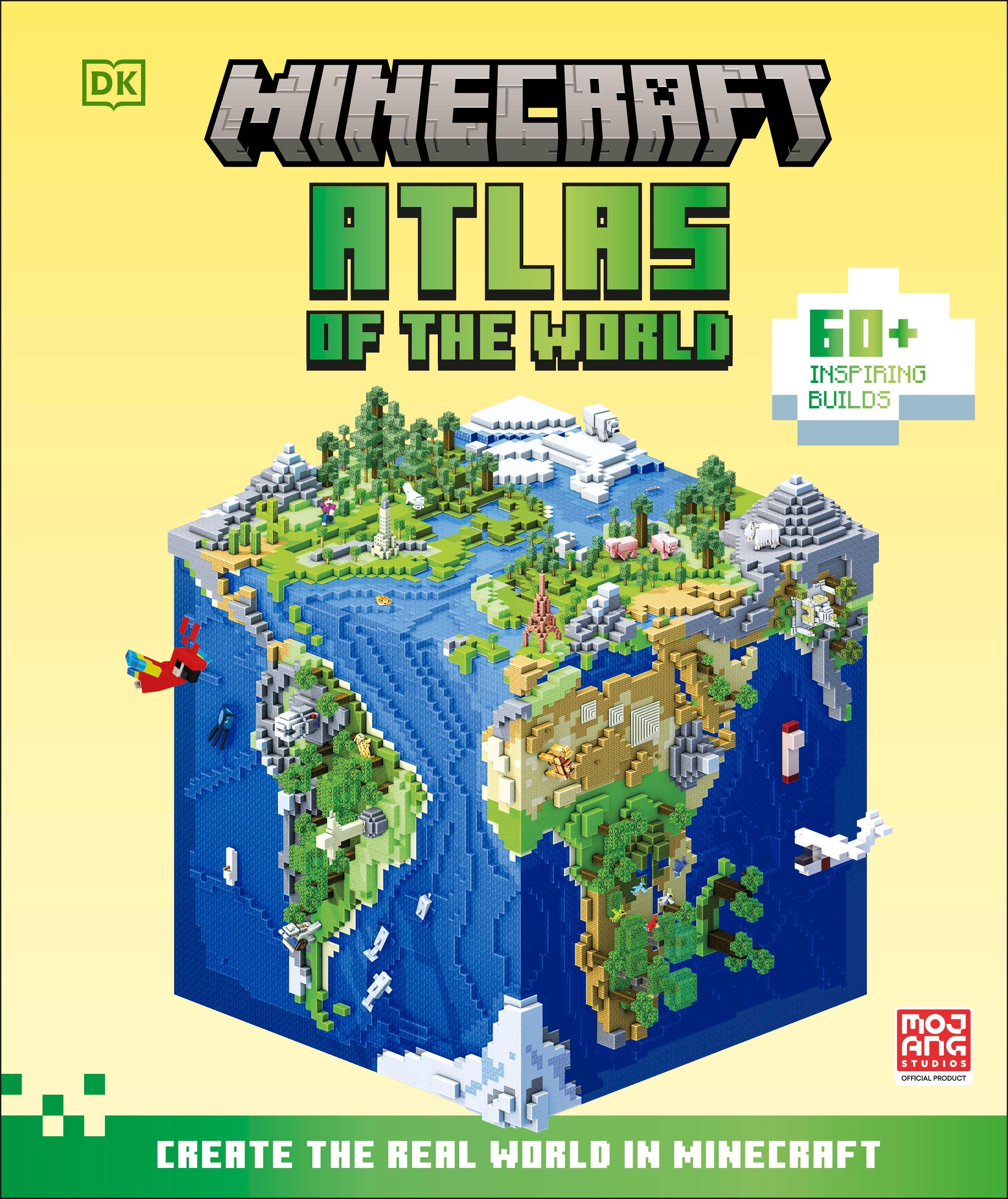 Vorderes Coverbild Minecraft Atlas of the World