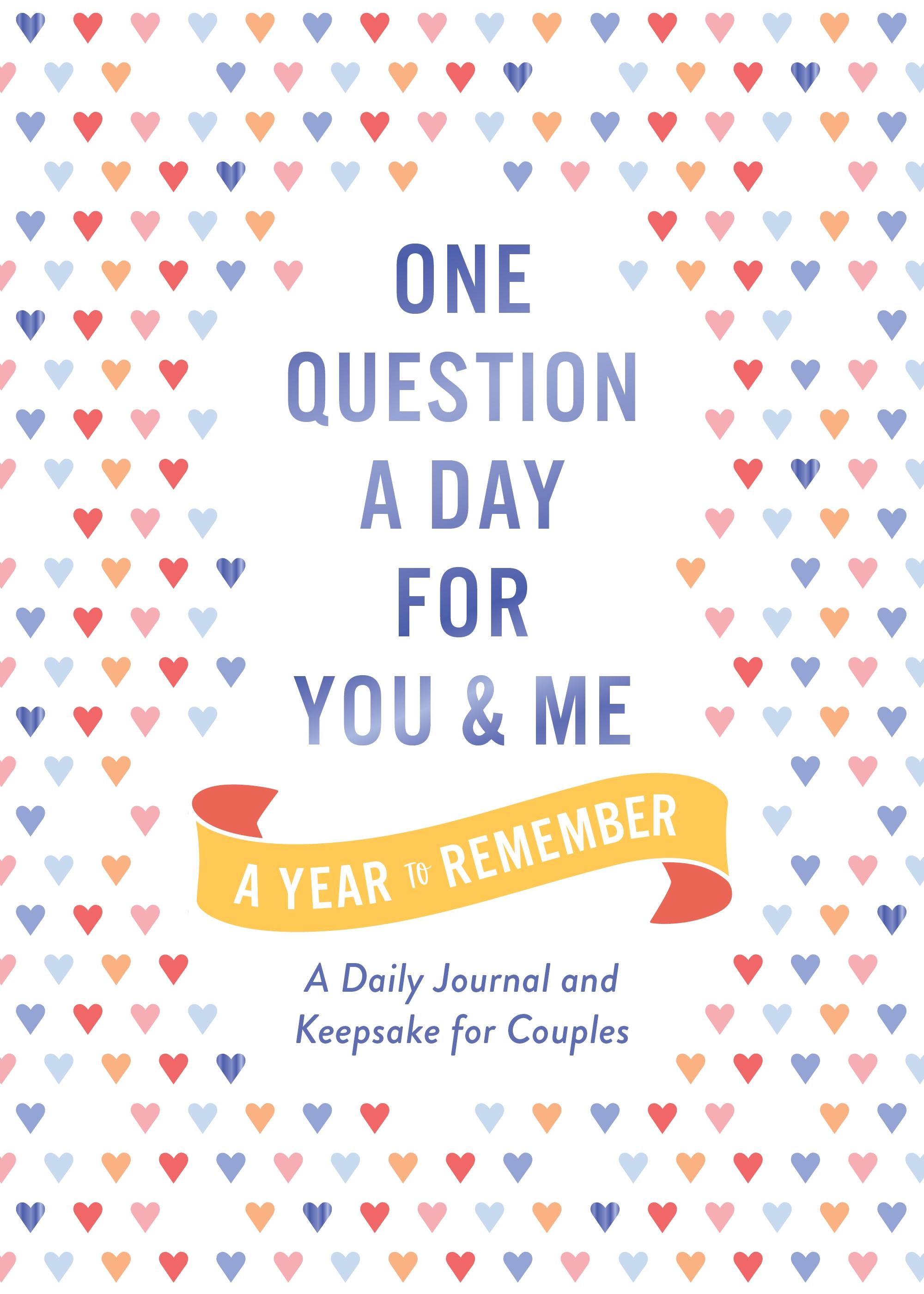 Vorderes Coverbild One Question a Day for You and Me: A Year to Remember