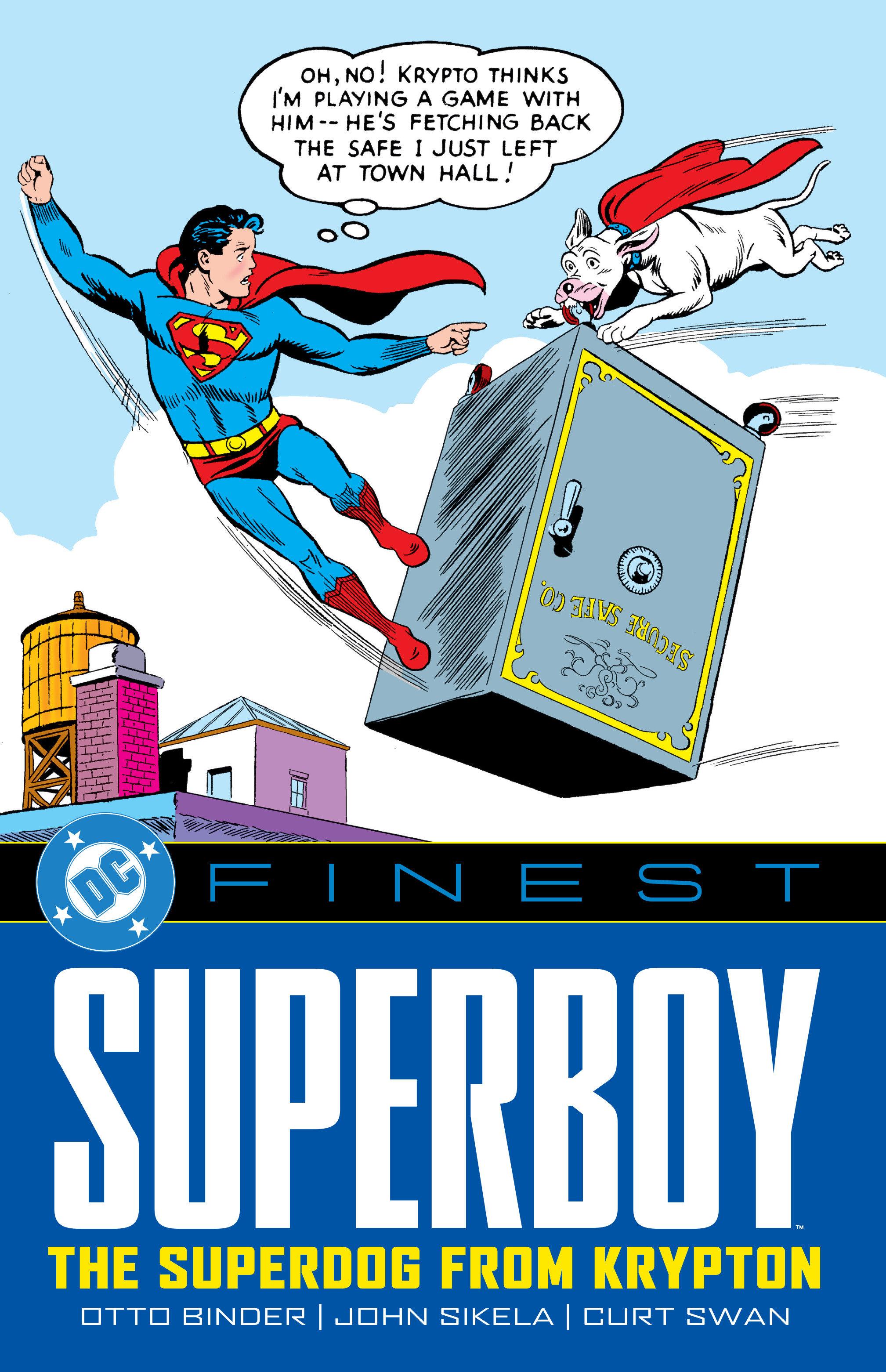 Vorderes Coverbild DC Finest: Superboy: The Superdog from Krypton