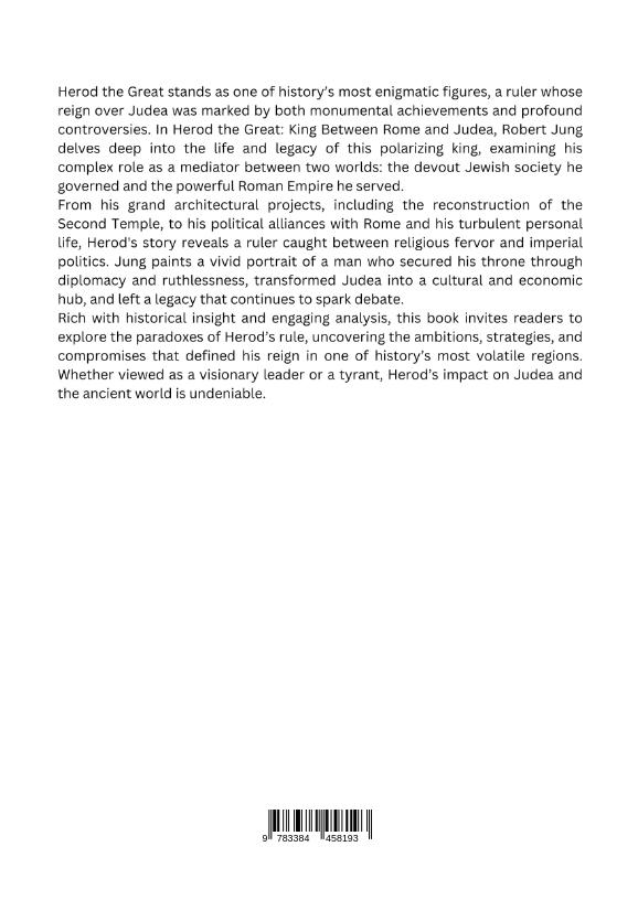Rückseitencover Herod the Great: King Between Rome and Judea