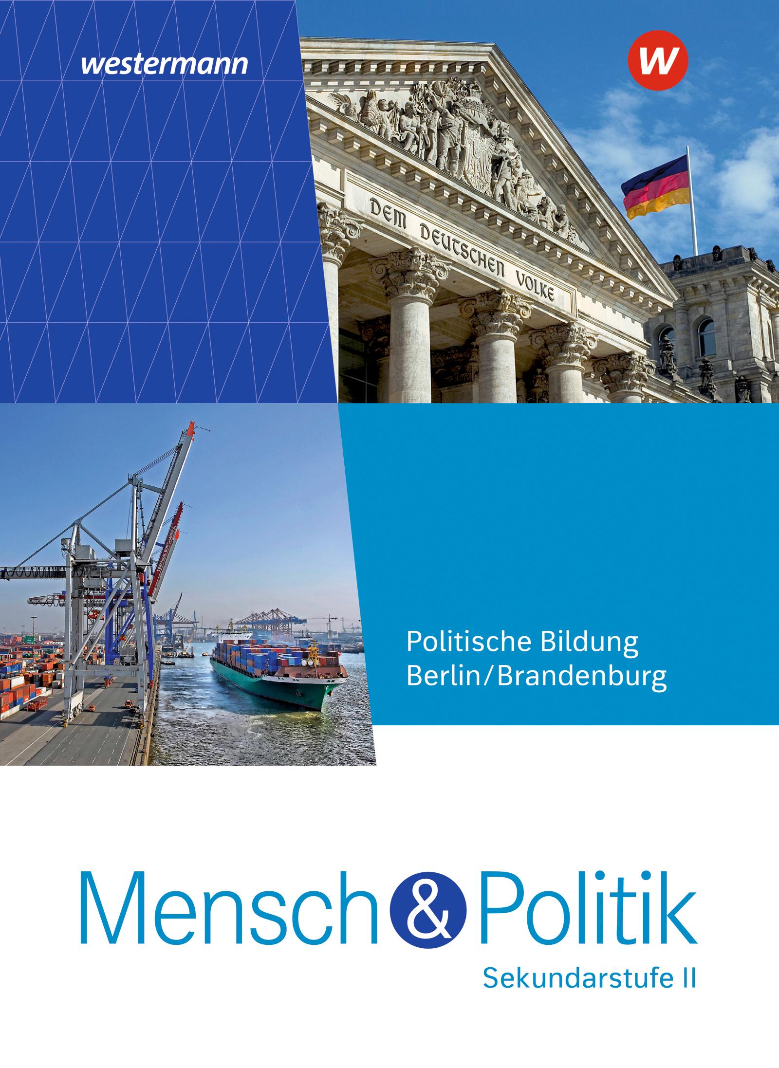 Vorderes Coverbild Mensch und Politik SII. Schulbuch. Für Berlin und Brandenburg