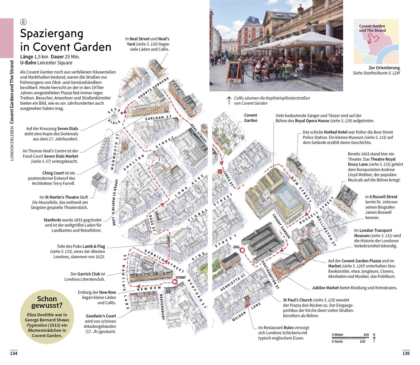 Beispielinhalt (Bild) Vis-à-Vis Reiseführer London