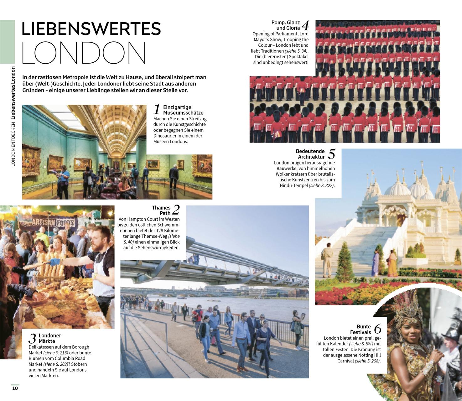 Beispielinhalt (Bild) Vis-à-Vis Reiseführer London