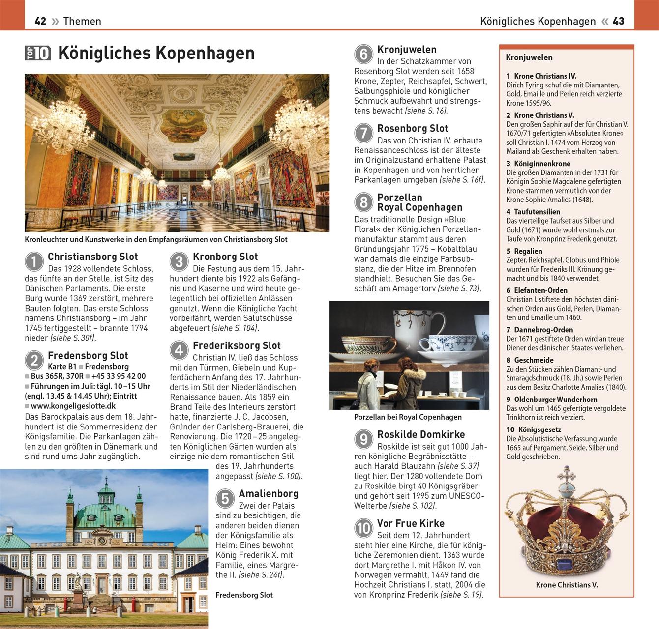 Beispielinhalt (Bild) TOP10 Reiseführer Kopenhagen