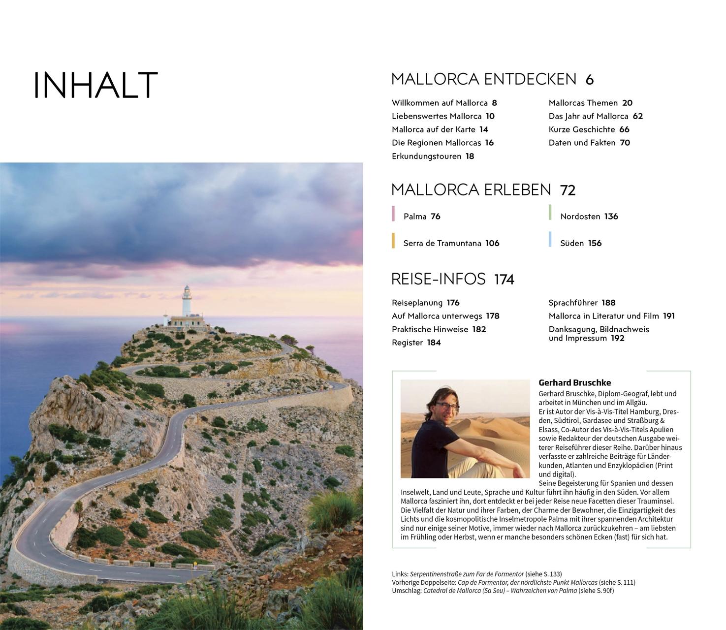 Beispielinhalt (Bild) Vis-à-Vis Reiseführer Mallorca