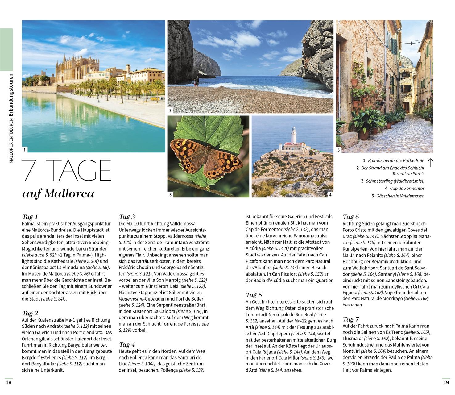 Beispielinhalt (Bild) Vis-à-Vis Reiseführer Mallorca