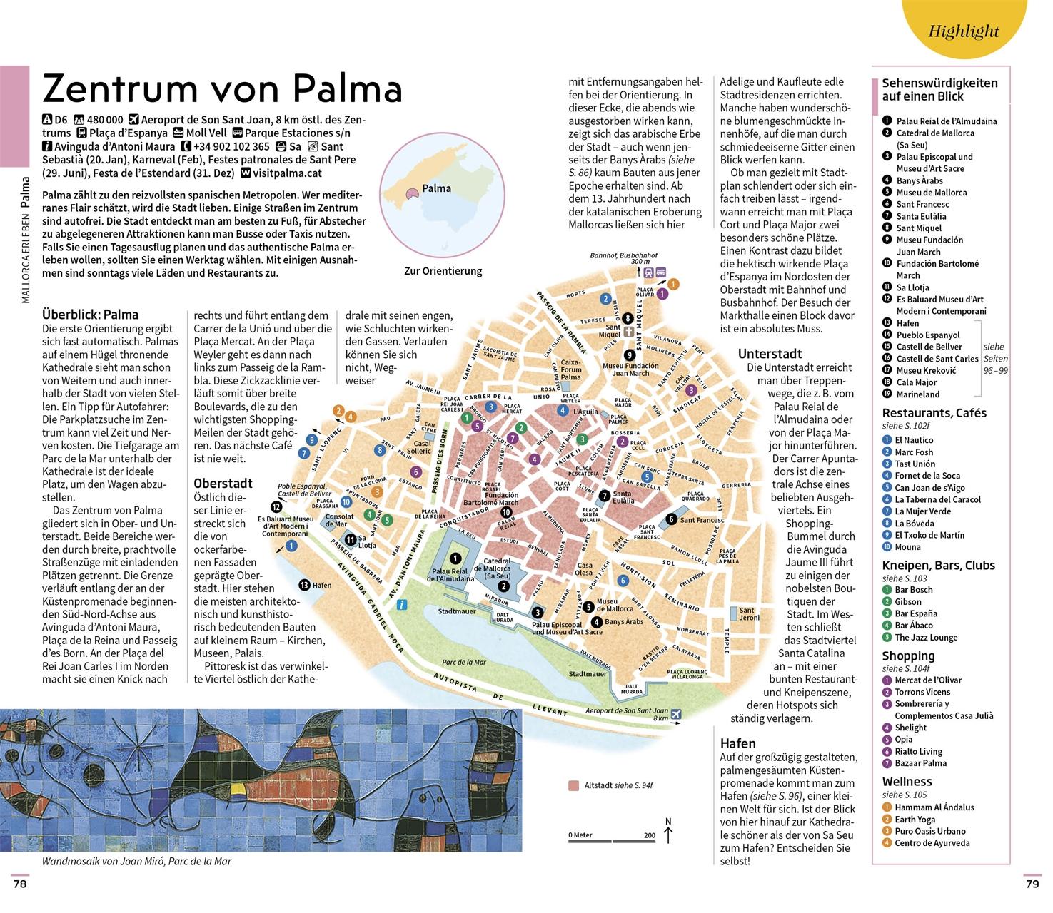 Beispielinhalt (Bild) Vis-à-Vis Reiseführer Mallorca