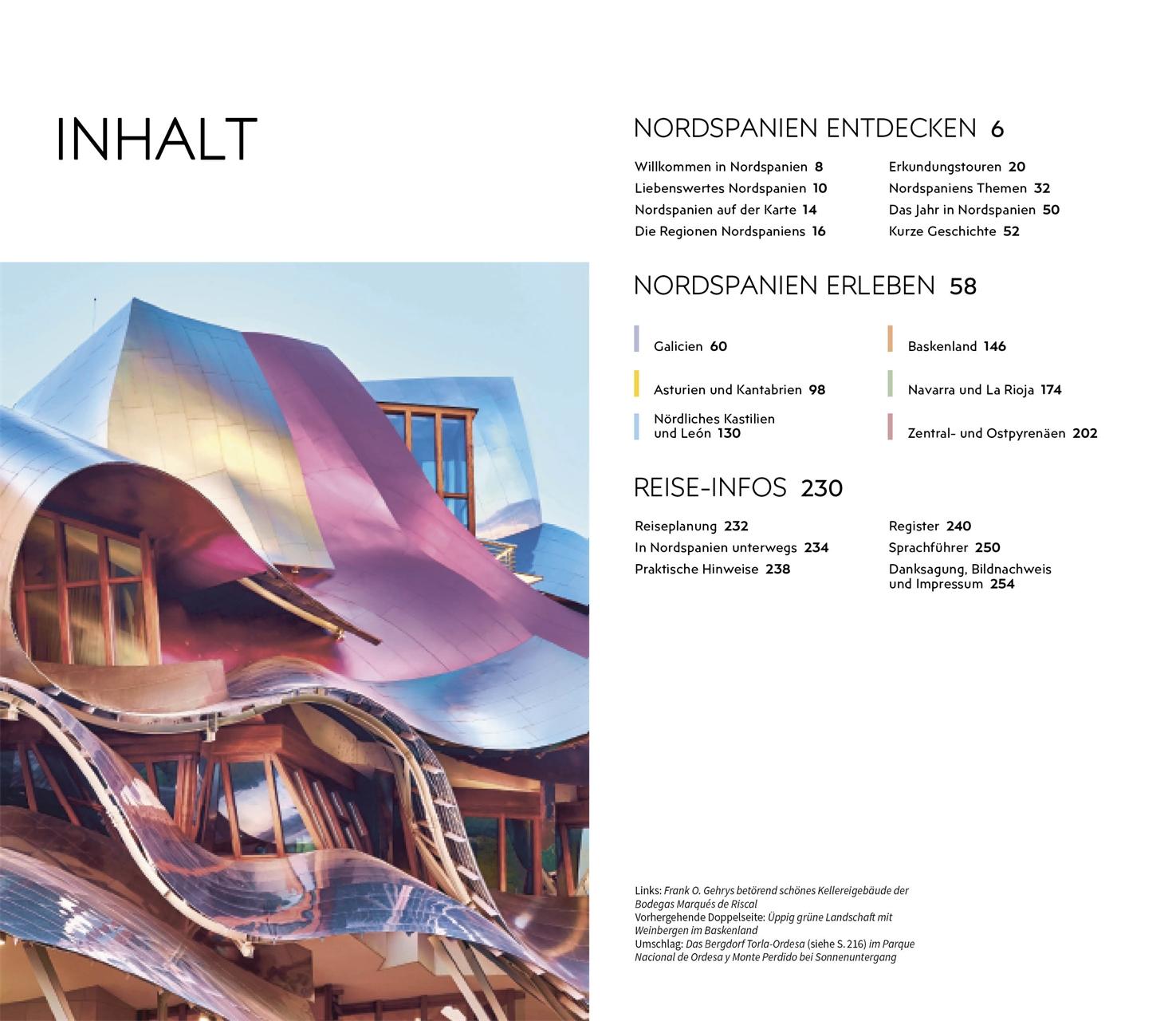 Beispielinhalt (Bild) Vis-à-Vis Reiseführer Nordspanien