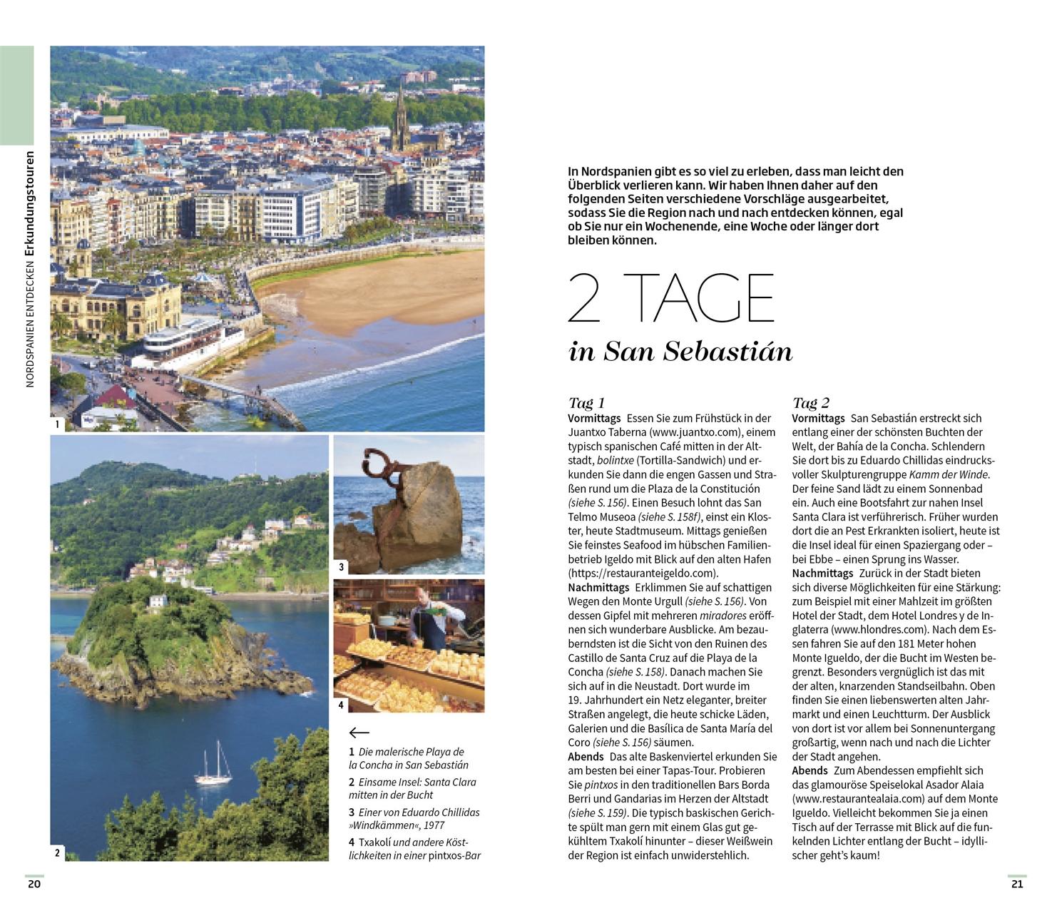 Beispielinhalt (Bild) Vis-à-Vis Reiseführer Nordspanien