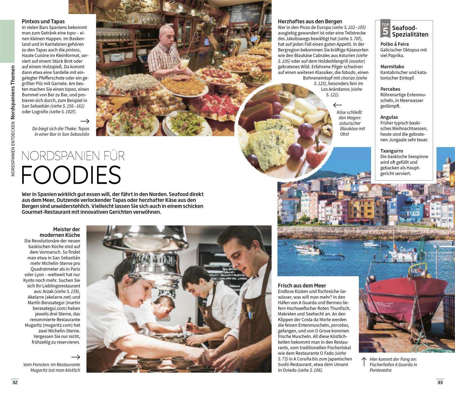 Beispielinhalt (Bild) Vis-à-Vis Reiseführer Nordspanien