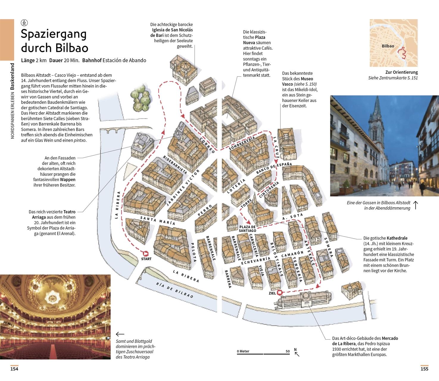 Beispielinhalt (Bild) Vis-à-Vis Reiseführer Nordspanien