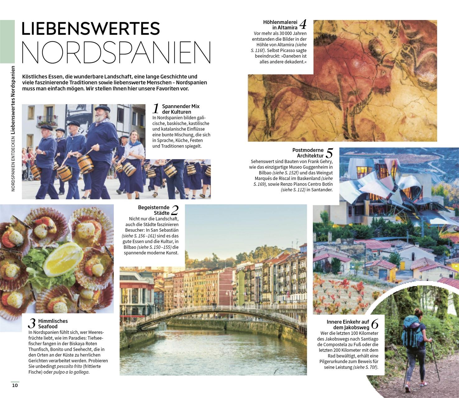 Beispielinhalt (Bild) Vis-à-Vis Reiseführer Nordspanien