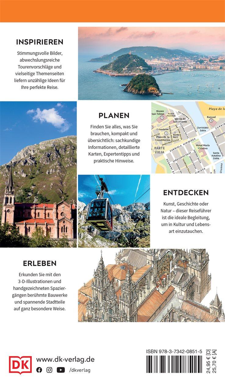 Rückseitencover Vis-à-Vis Reiseführer Nordspanien