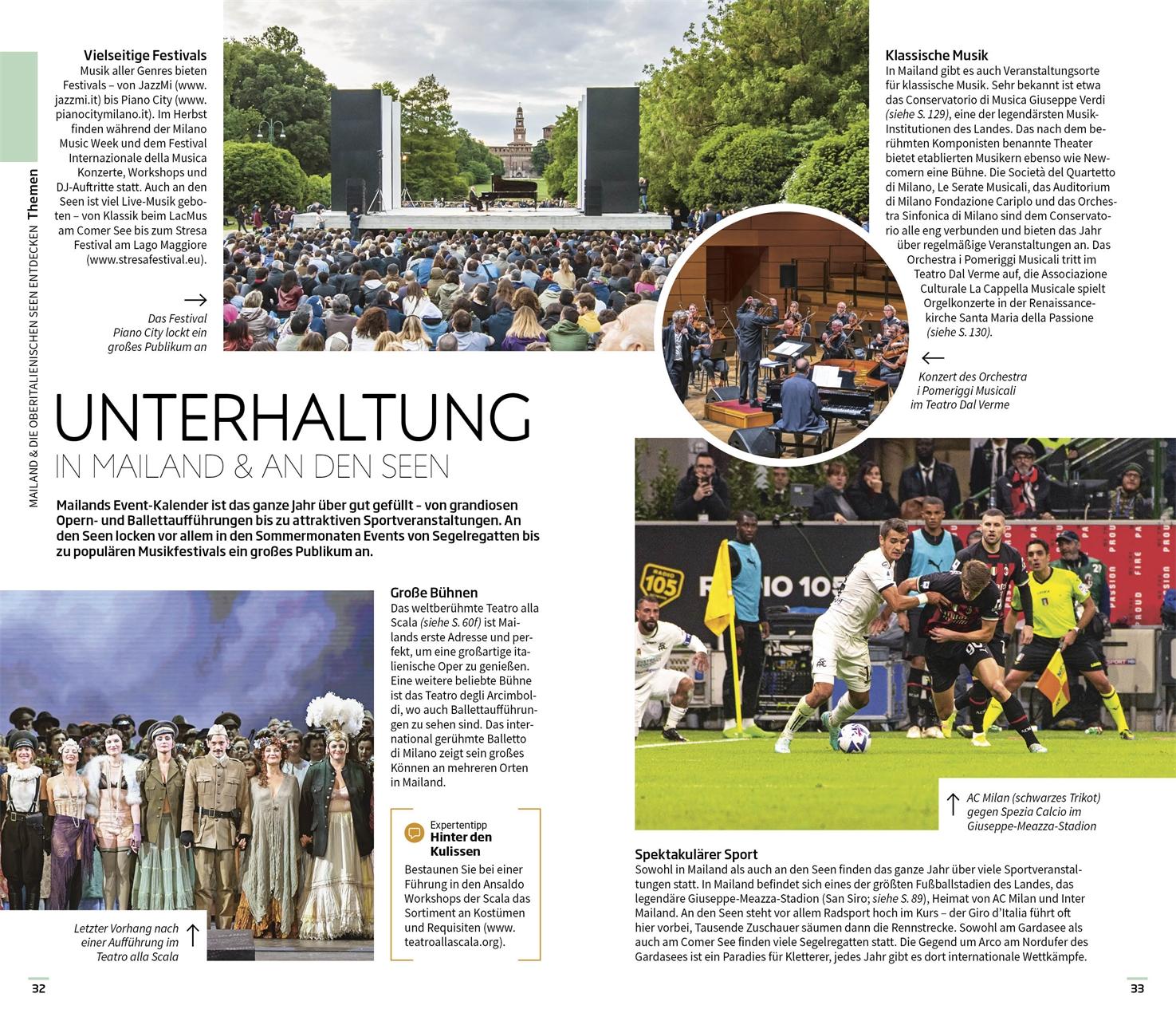 Beispielinhalt (Bild) Vis-à-Vis Reiseführer Mailand & Oberitalienische Seen
