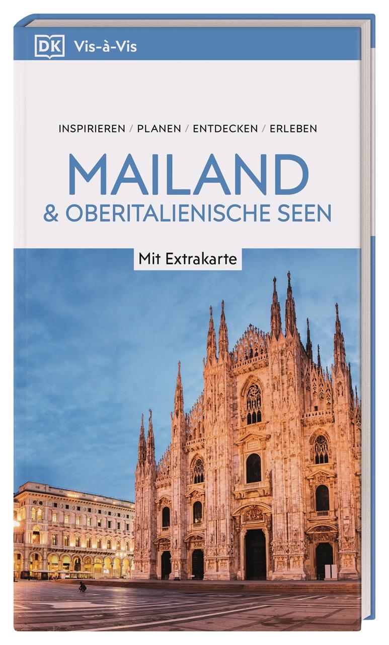Vorderes Coverbild Vis-à-Vis Reiseführer Mailand & Oberitalienische Seen