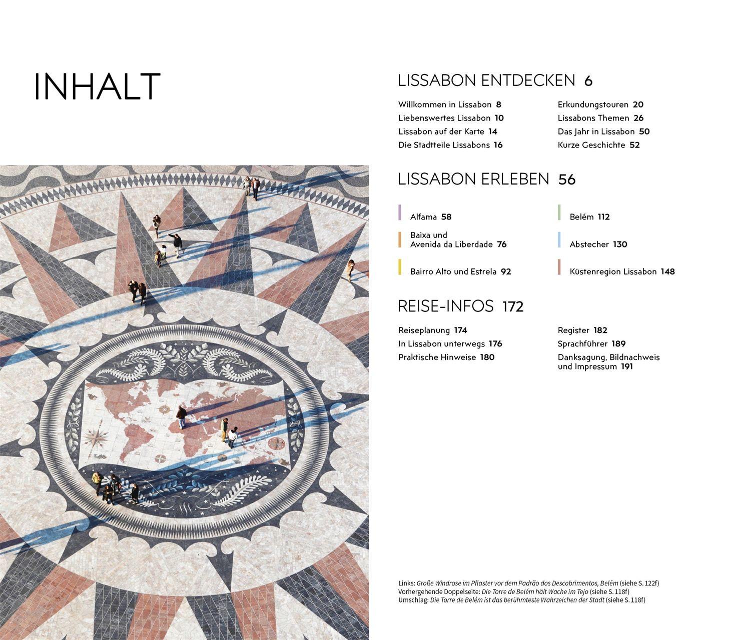 Beispielinhalt (Bild) Vis-à-Vis Reiseführer Lissabon