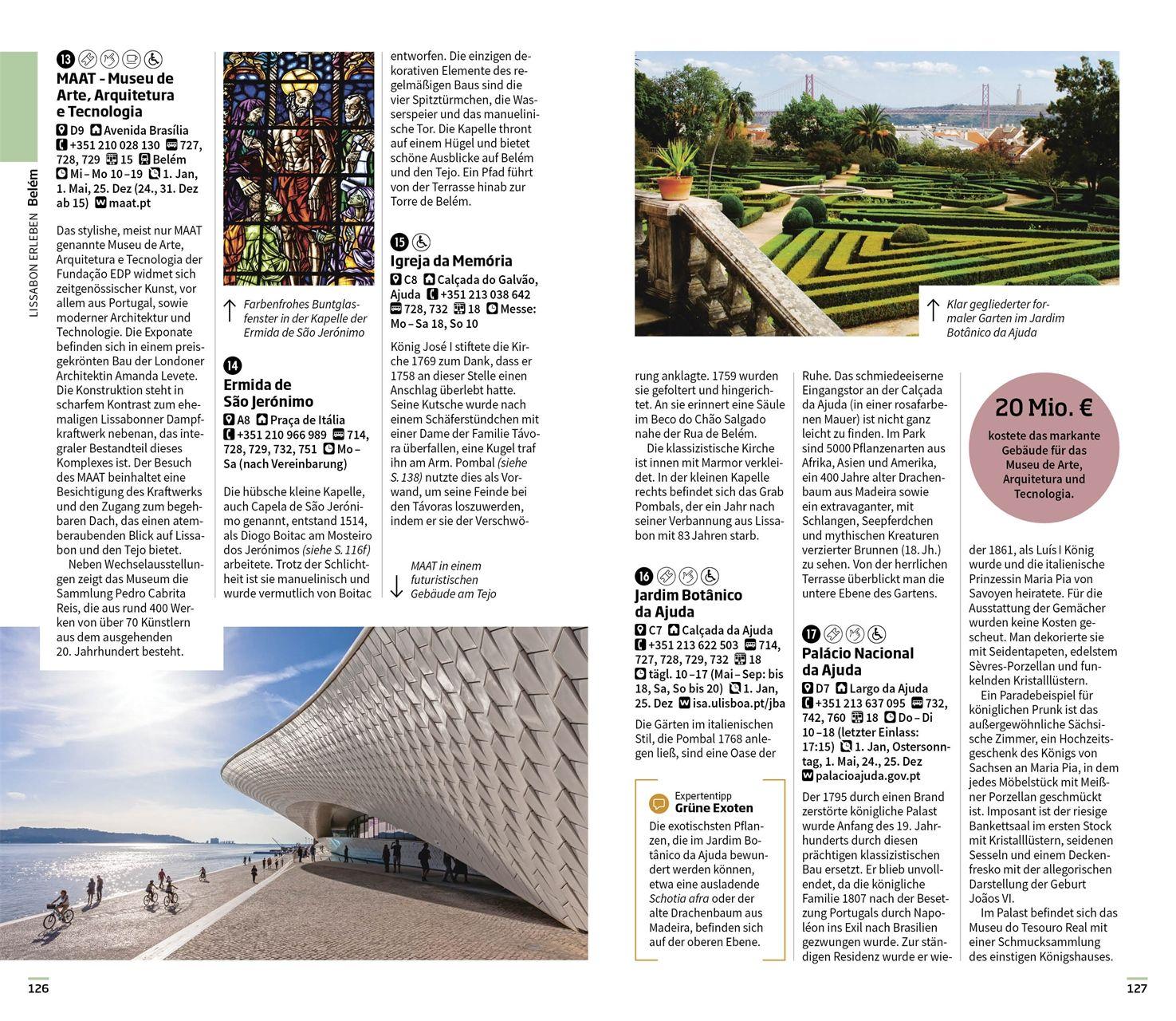 Beispielinhalt (Bild) Vis-à-Vis Reiseführer Lissabon