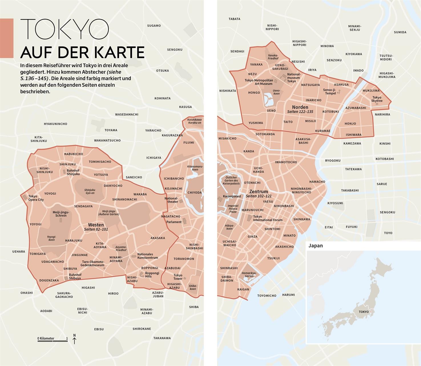Beispielinhalt (Bild) Vis-à-Vis Reiseführer Japan