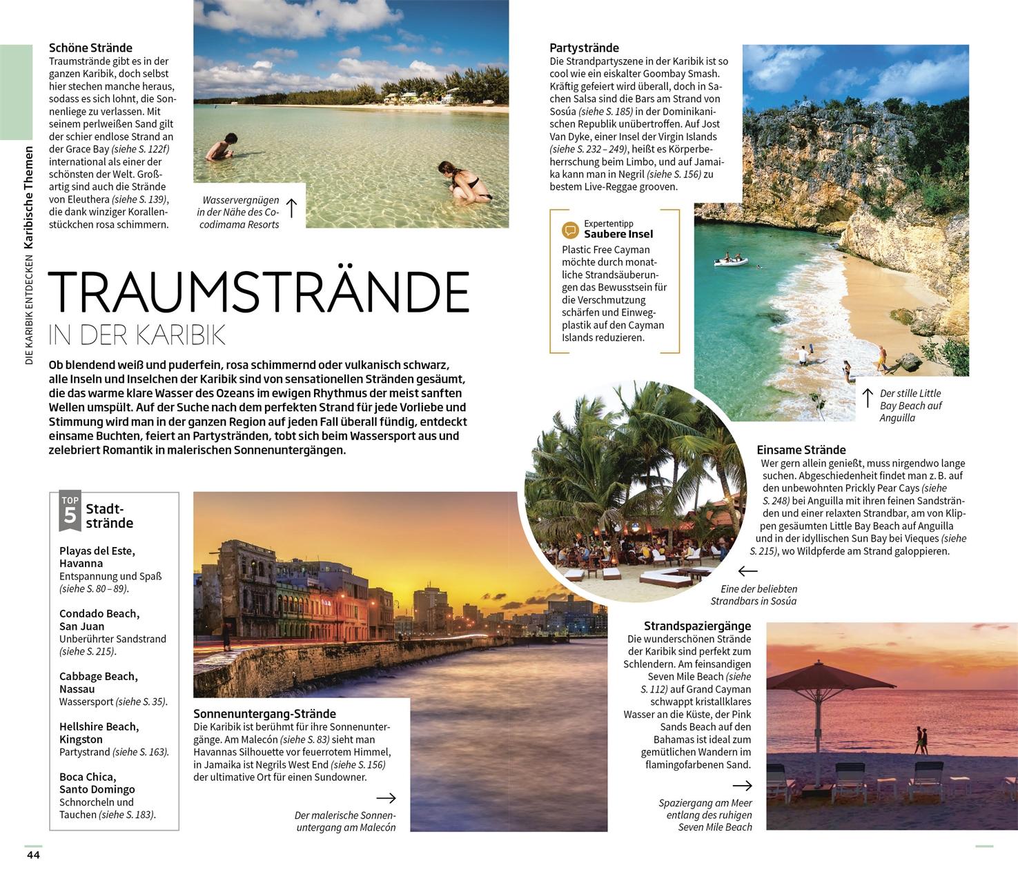 Beispielinhalt (Bild) Vis-à-Vis Reiseführer Karibik