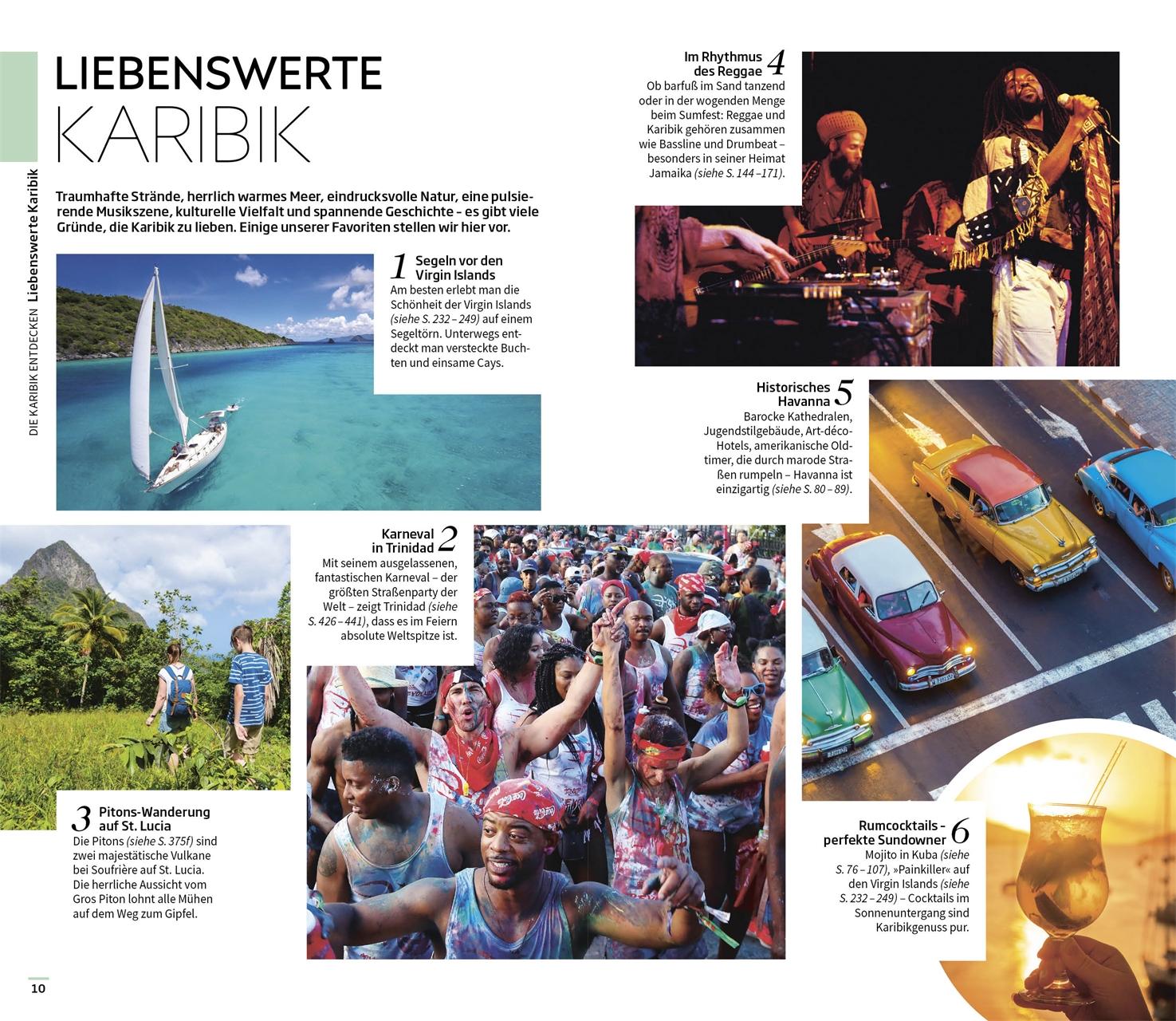 Beispielinhalt (Bild) Vis-à-Vis Reiseführer Karibik