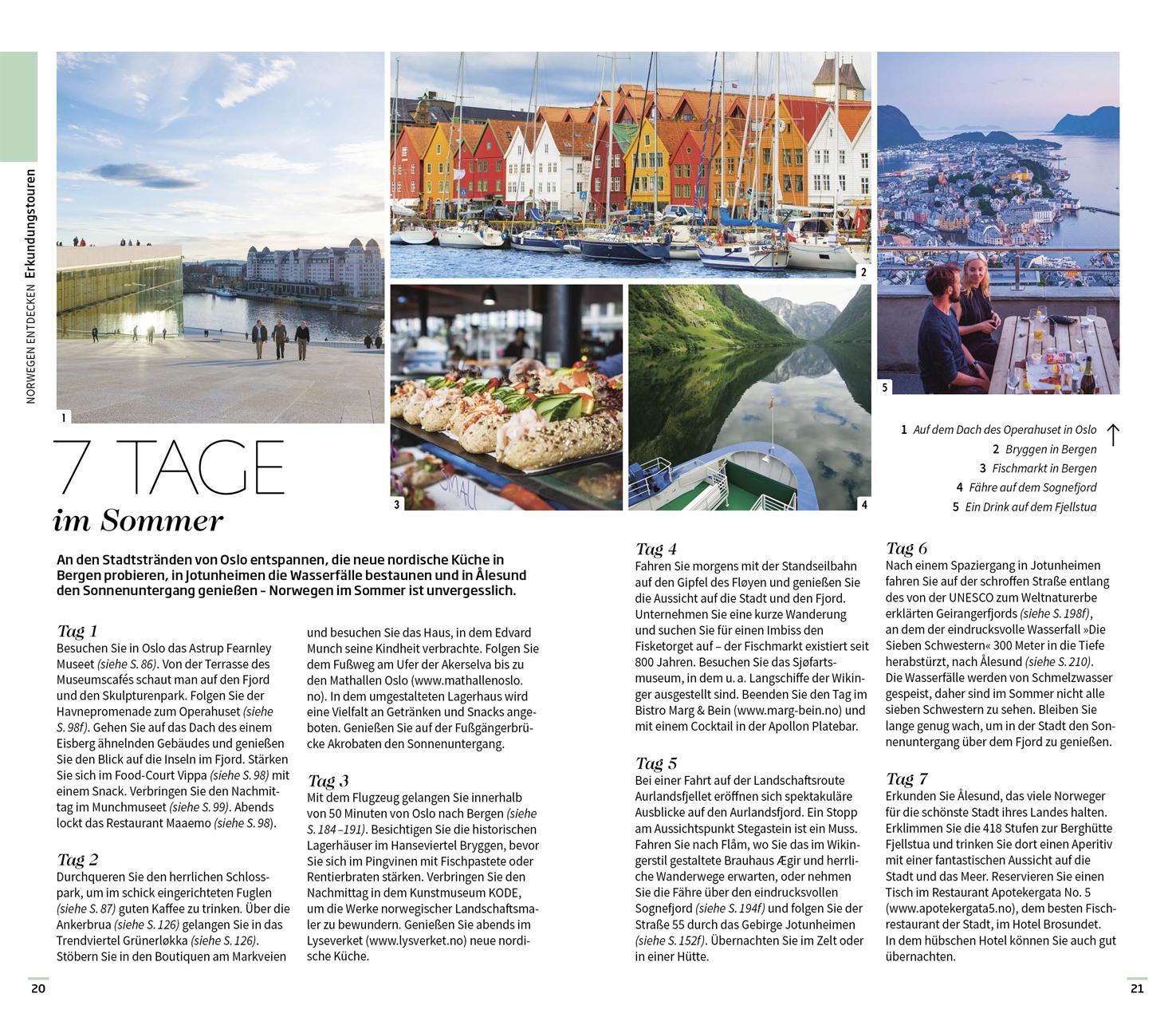 Beispielinhalt (Bild) Vis-à-Vis Reiseführer Norwegen