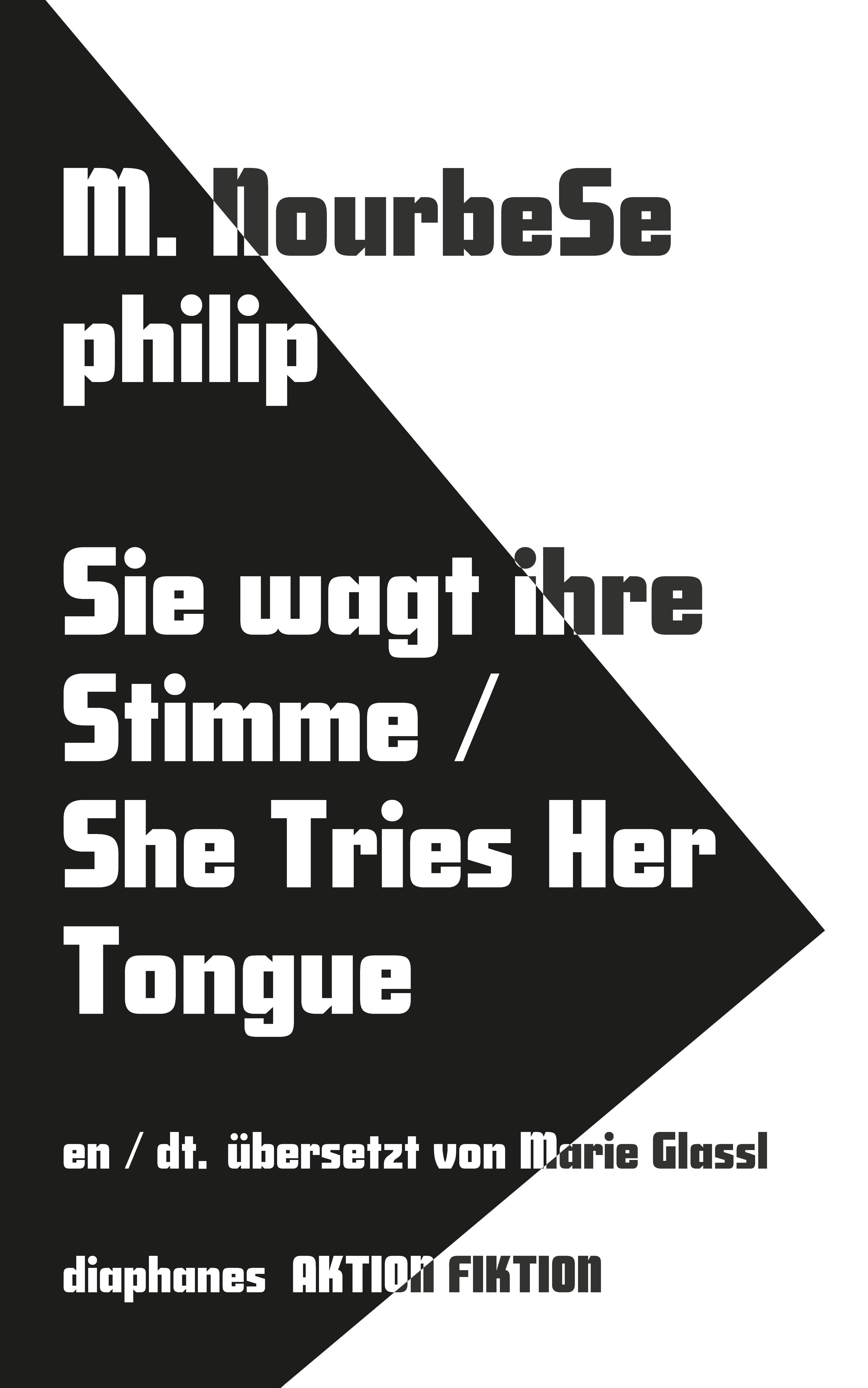 Vorderes Coverbild Sie kostet ihre Zunge, leise bricht ihr Schweigen | She tries her tongue, Her silence softly breaks