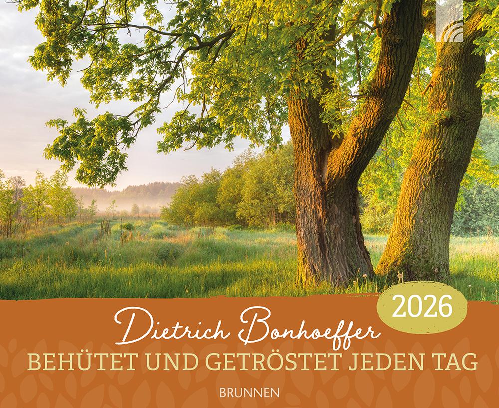 Vorderes Coverbild Behütet und getröstet jeden Tag 2026