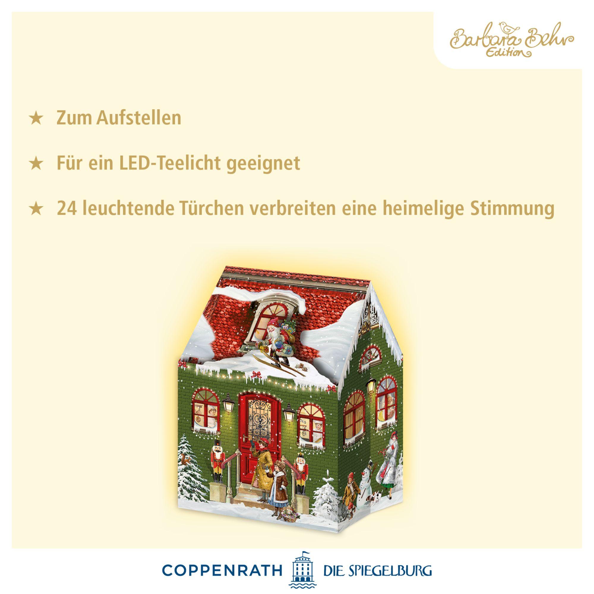 Beispielinhalt (Bild) Mini-Adventskalender - Happy Christmas Houses
