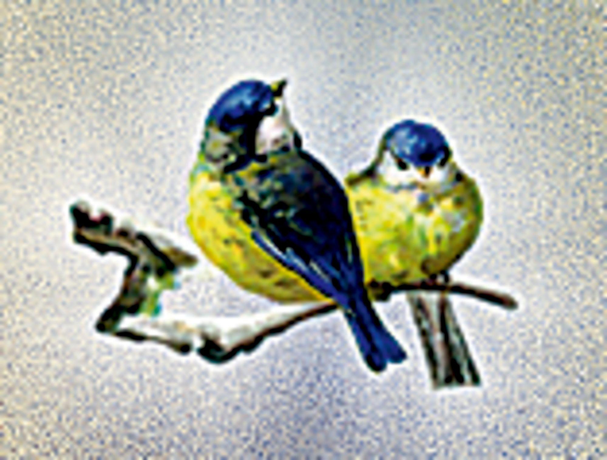 Beispielinhalt (Bild) Mini-Adventskalender - Nostalgische Adventsfenster