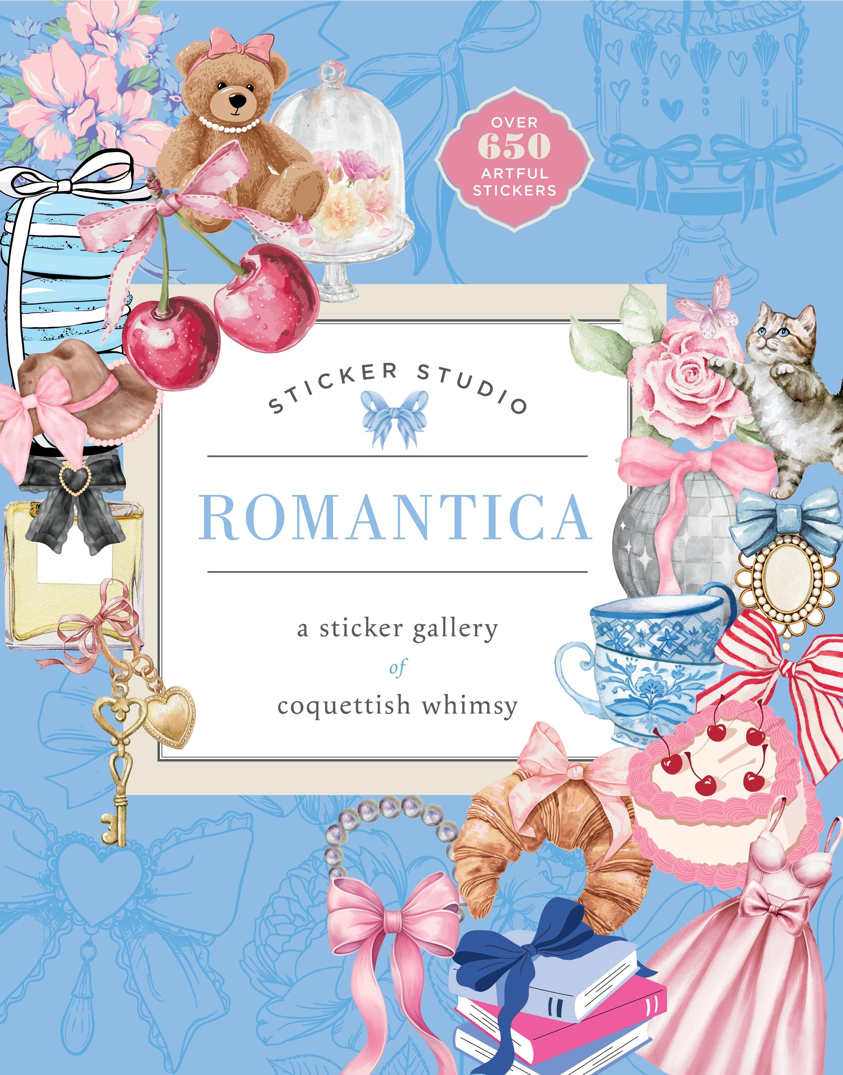 Vorderes Coverbild Sticker Studio: Romantica