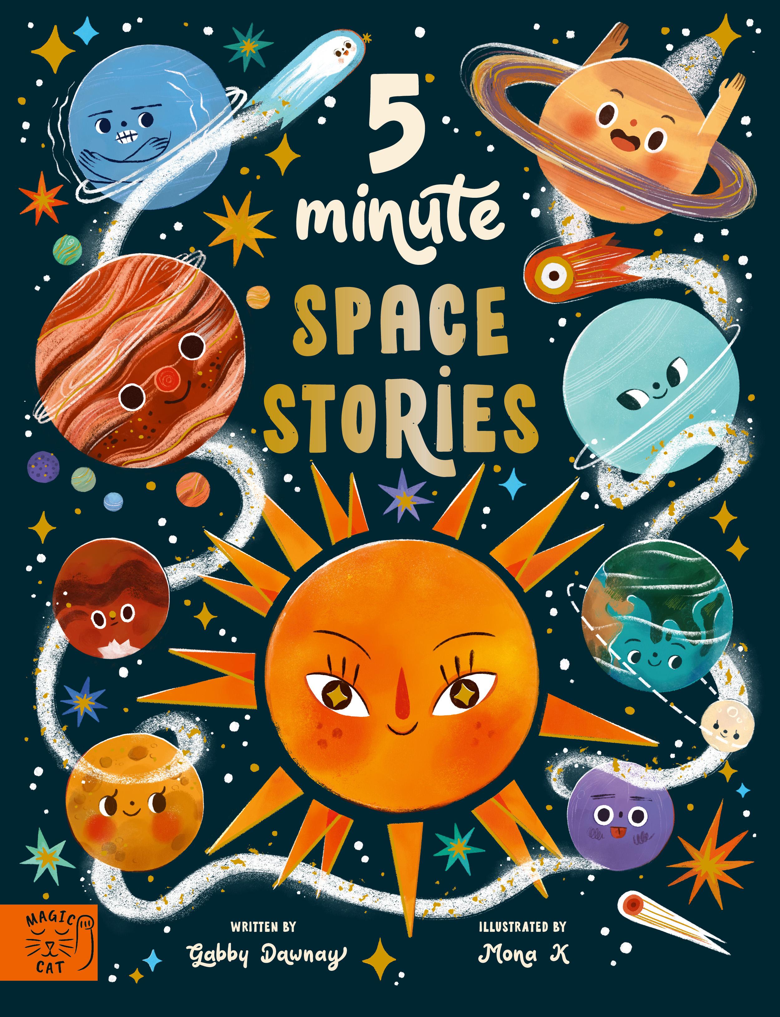 Vorderes Coverbild 5 Minute Space Stories