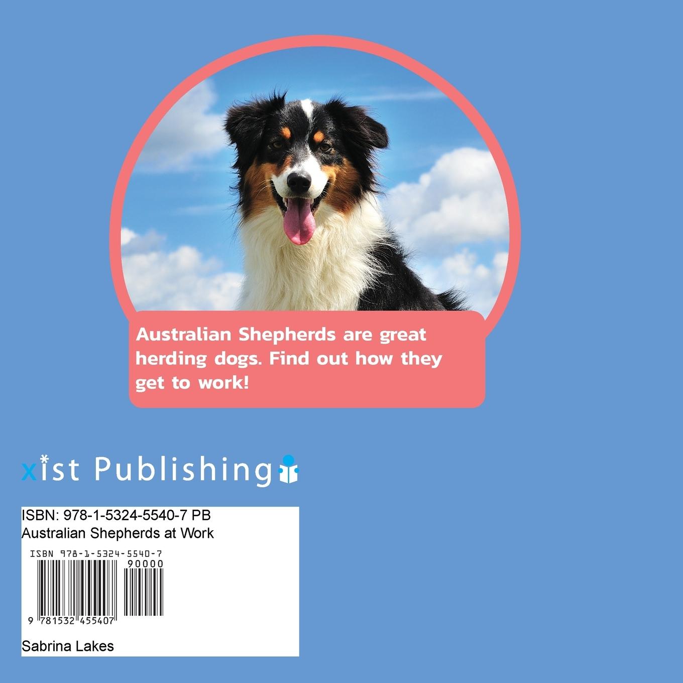 Rückseitencover Australian Shepherds at Work